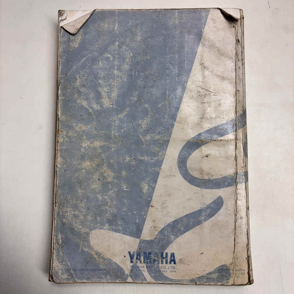 YAMAHA WR 400 F (K) 5BF-28199-80 Motorrad-Handbuch gebraucht