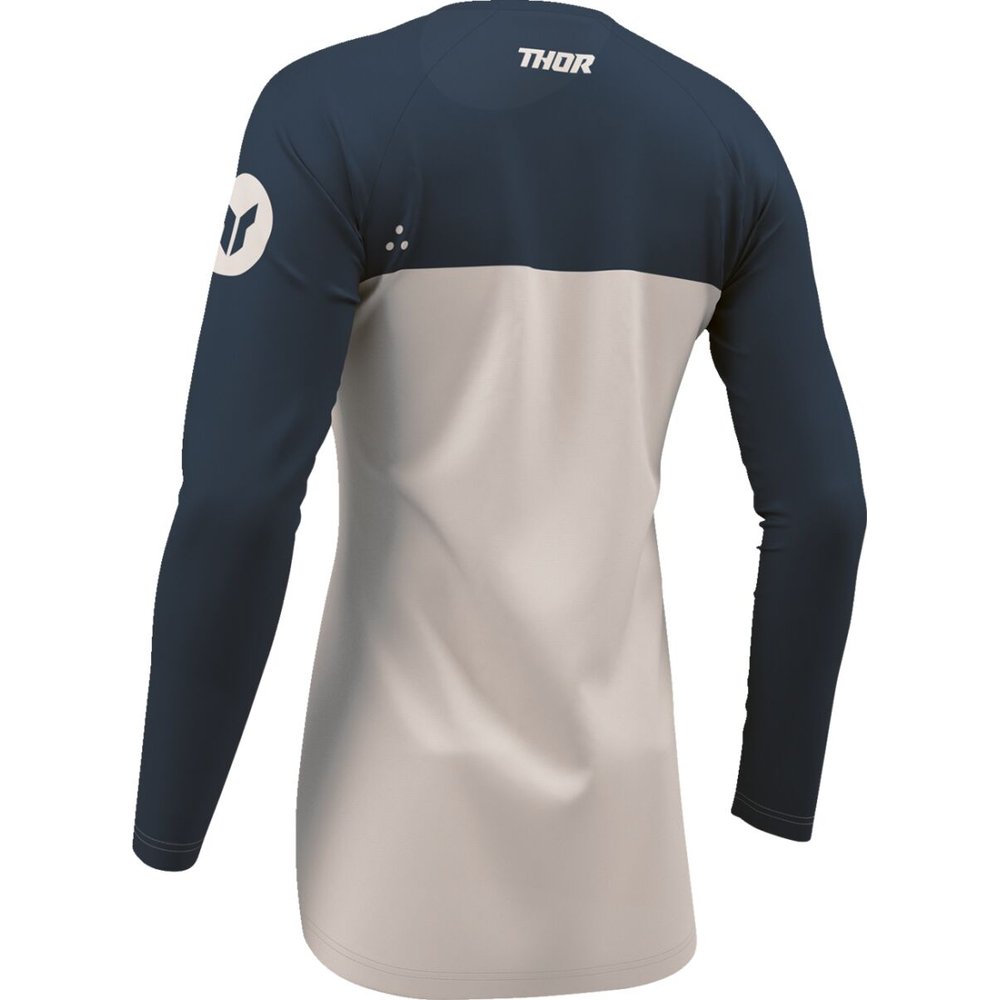 THOR Ridemode Menace Frauen Jersey midnight blau/dust beige THOR Ridemode Menace Frauen Jersey midnight blau/dust beige