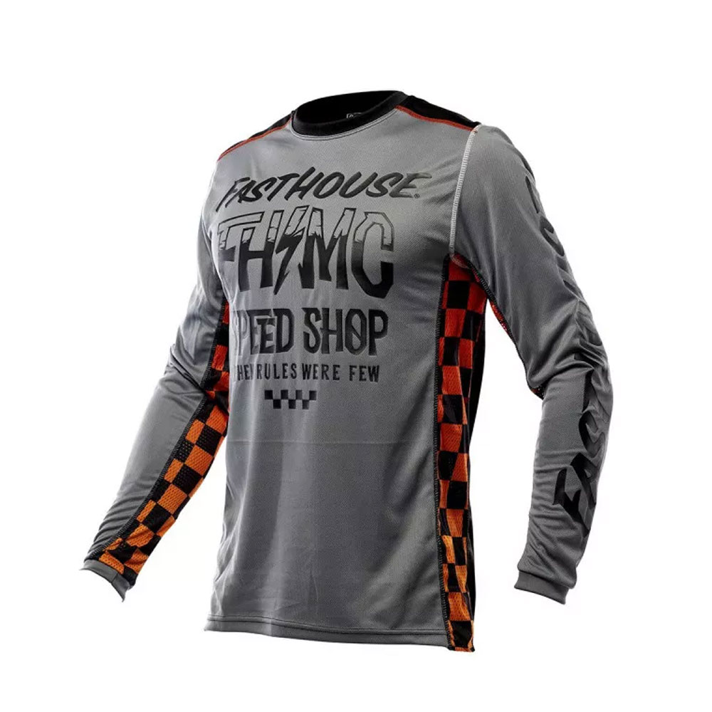 FASTHOUSE Grindhouse Brute Kinder MX MTB Jersey grau schwarz FASTHOUSE Grindhouse Brute Kinder MX MTB Jersey grau schwarz