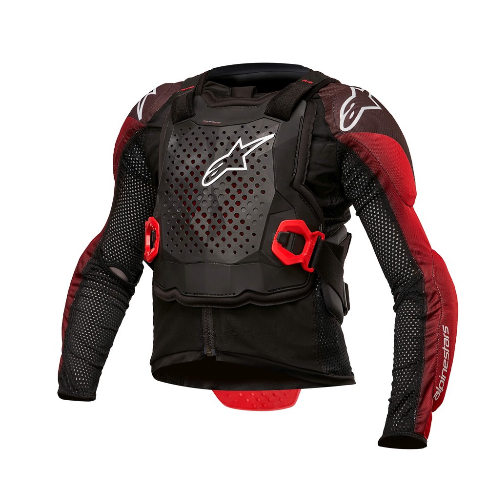 ALPINESTARS Bionic Tech Kinder Protektorjacke schwarz rot