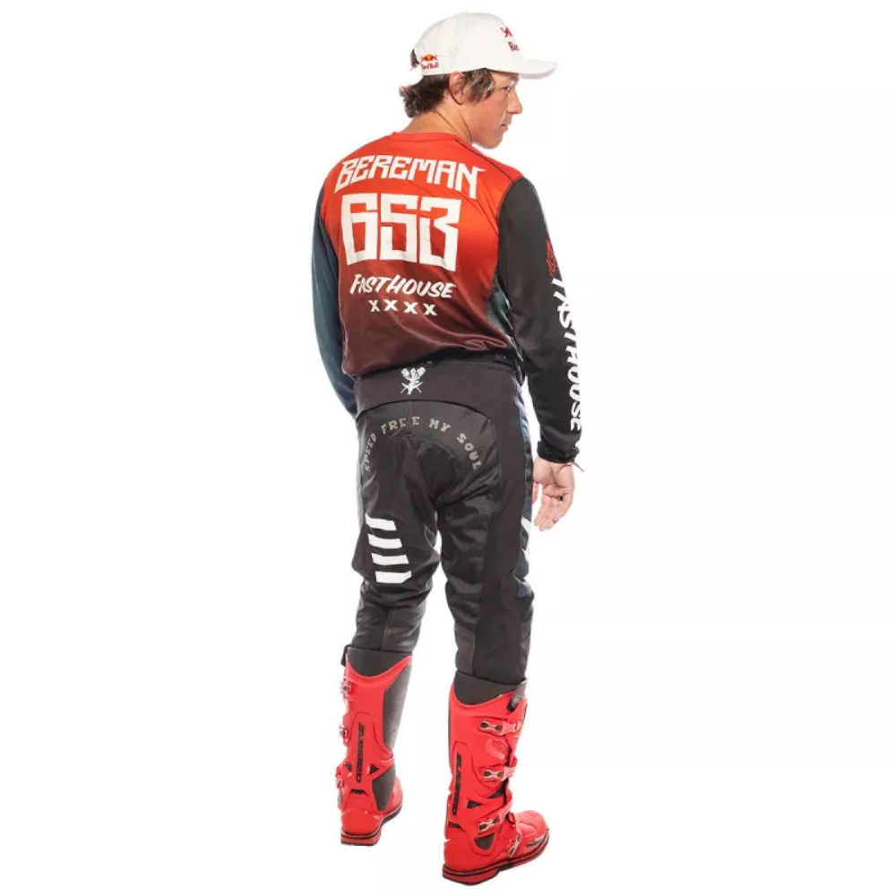 FASTHOUSE Grindhouse Bereman Motocross Hose blau camo FASTHOUSE Grindhouse Bereman Motocross Hose blau camo