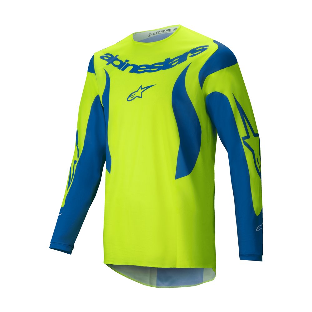 ALPINESTARS Fluid Haul Jersey gelb blau ALPINESTARS Fluid Haul Jersey gelb blau