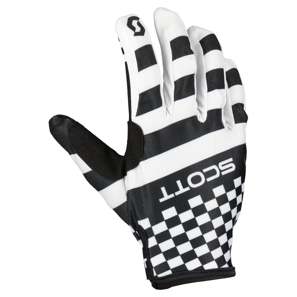SCOTT 350 Prospect Evo Handschuhe racing schwarz weiss SCOTT 350 Prospect Evo Handschuhe racing schwarz weiss