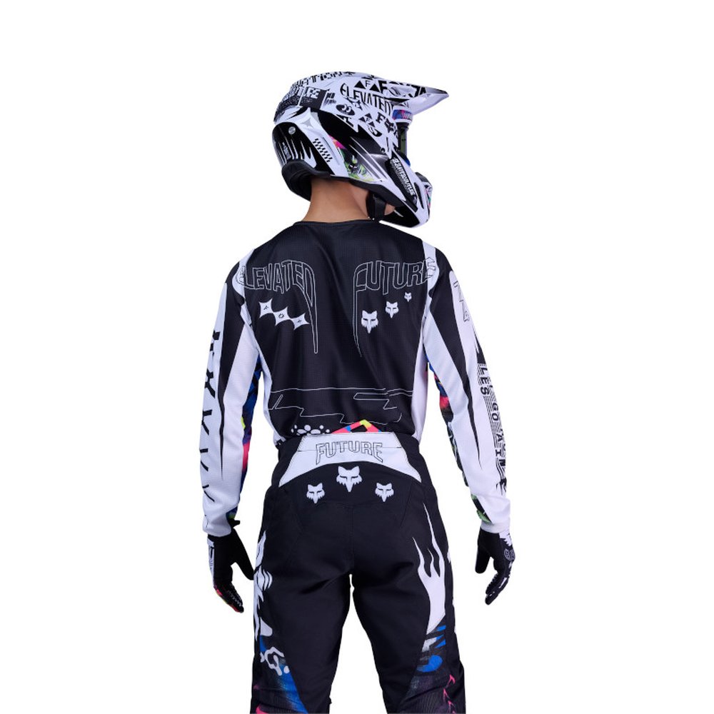 FOX 180 IMAGE COSMO JERSEY Weiss/Schwarz