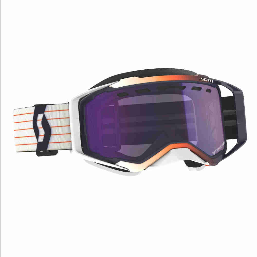 SCOTT Prospect Brille Snow Cross LS blau weiss SCOTT Prospect Brille Snow Cross LS blau weiss