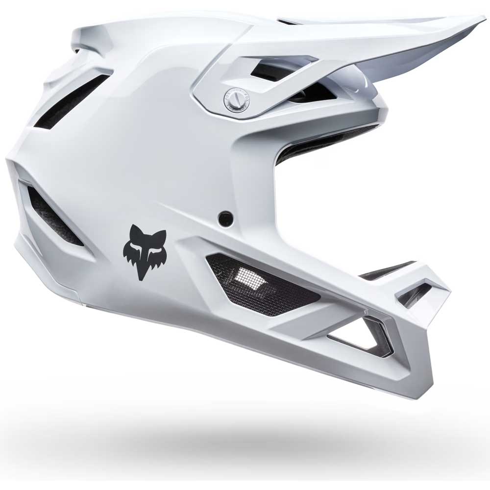 FOX RAMPAGE SOLID Fullface MTB Helm weiss