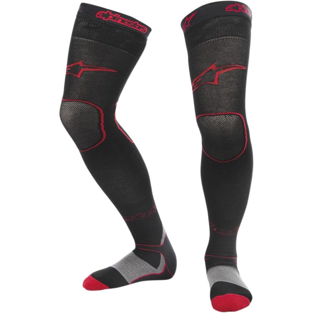 ALPINESTARS LONG MX SOCKS schwarz rot