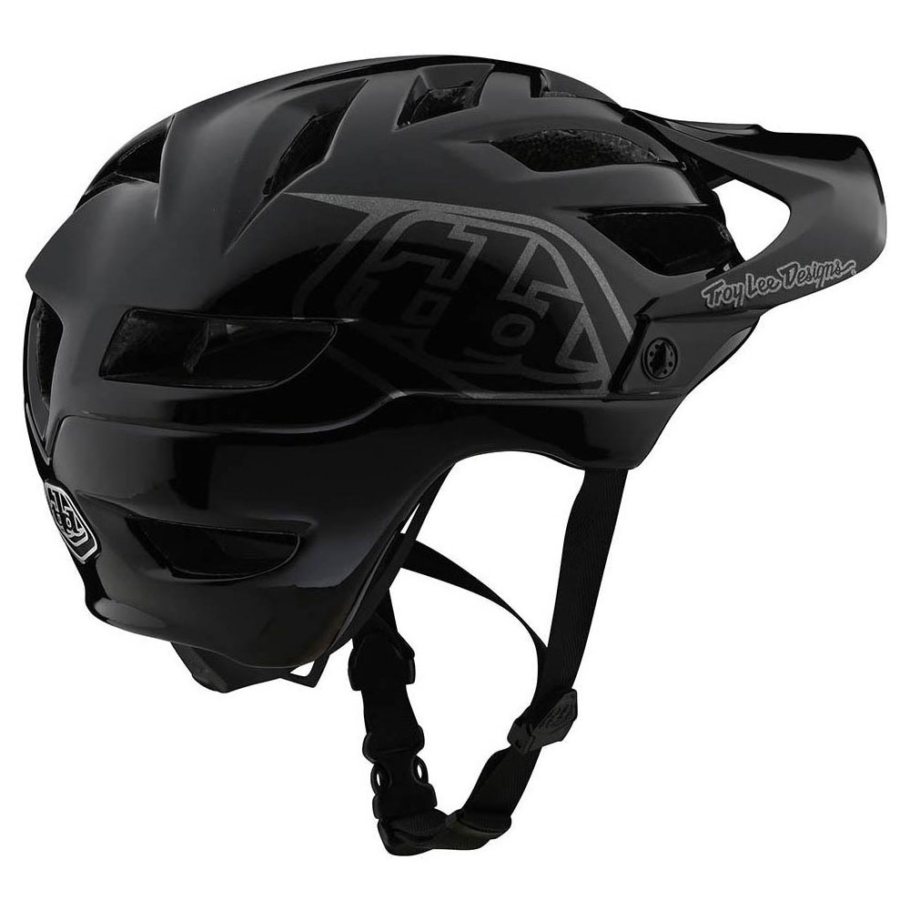 TROY LEE DESIGNS A1 Kinder MTB Helm Drone schwarz silber