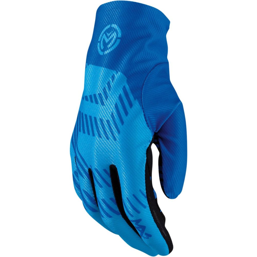 MOOSE RACING MX2 Motocross Handschuhe blau