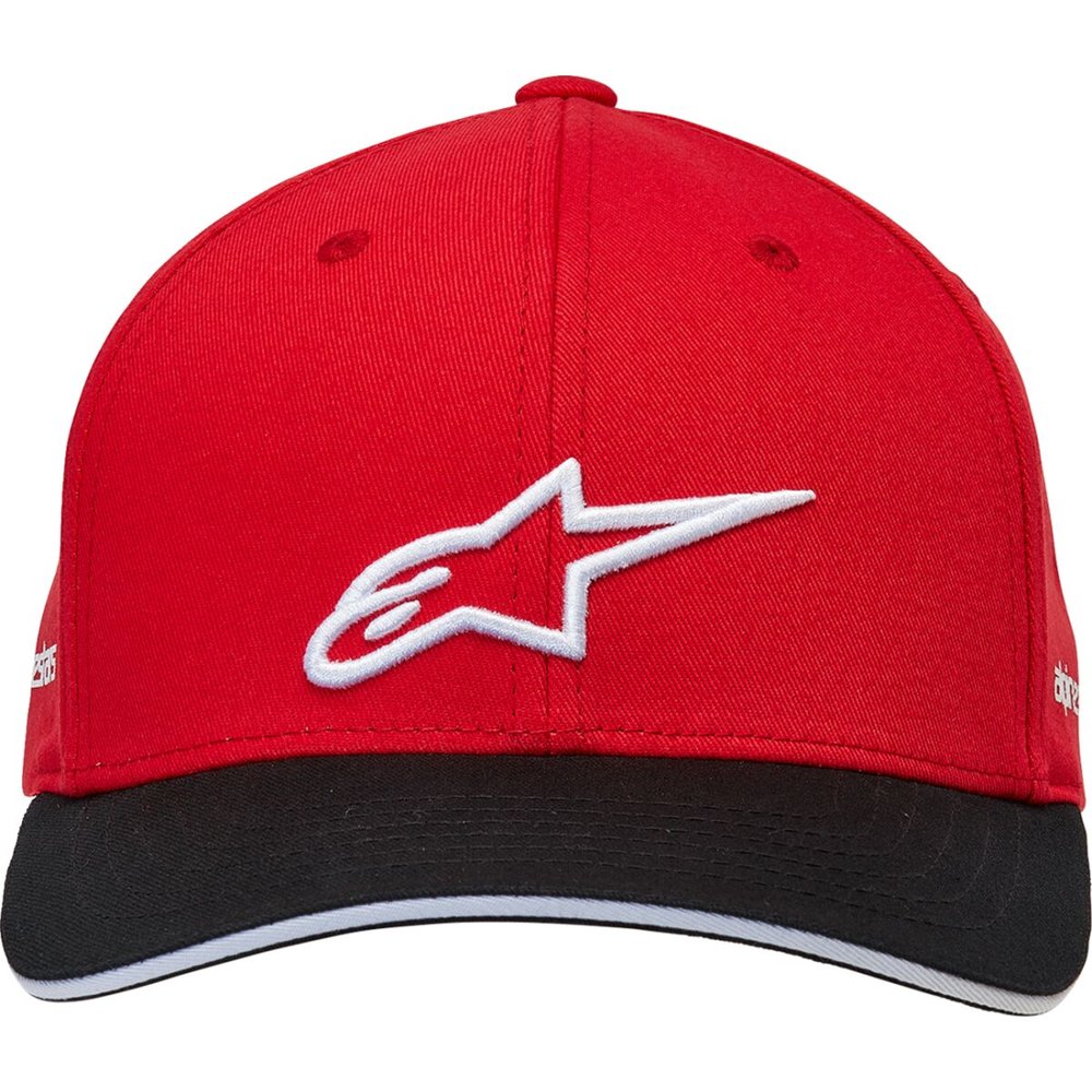 ALPINESTARS Kappe Rostrum rot schwarz ALPINESTARS Kappe Rostrum rot schwarz