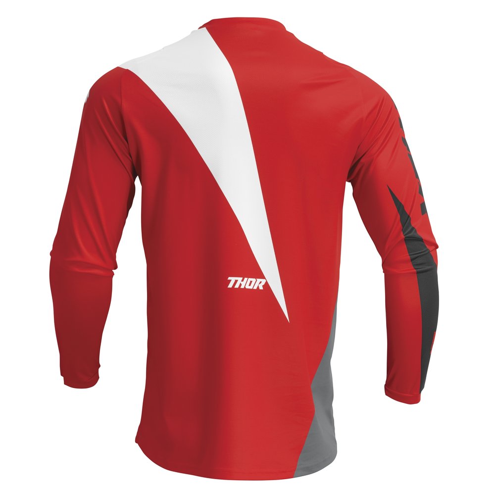 THOR Sector Edge MX MTB Jersey rot weiss