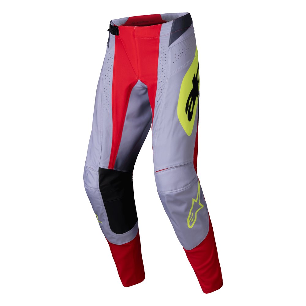 ALPINESTARS Techstar Melt Motocross Hose rot grau ALPINESTARS Techstar Melt Motocross Hose rot grau
