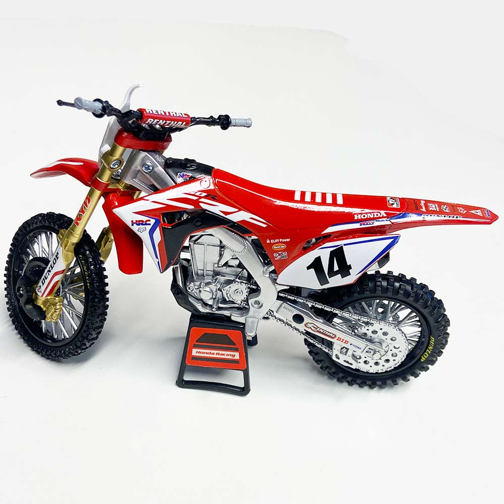 NEWRAY Honda 450R CRF Cole Seely Modell Maßstab 1:12