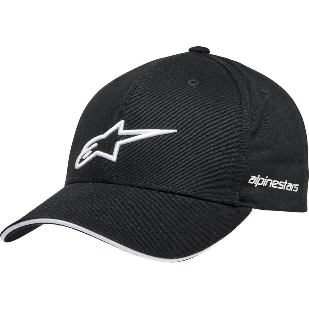 ALPINESTARS Kappe Rostrum schwarz weiss ALPINESTARS Kappe Rostrum schwarz weiss