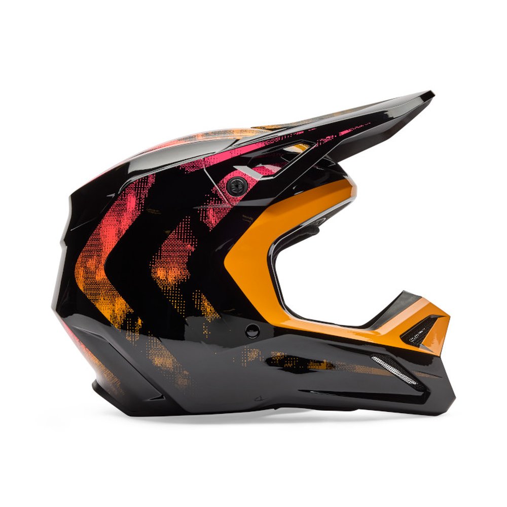 FOX YOUTH V1 KAIROS HELMET Motocross Helm für Kinder Tangerine