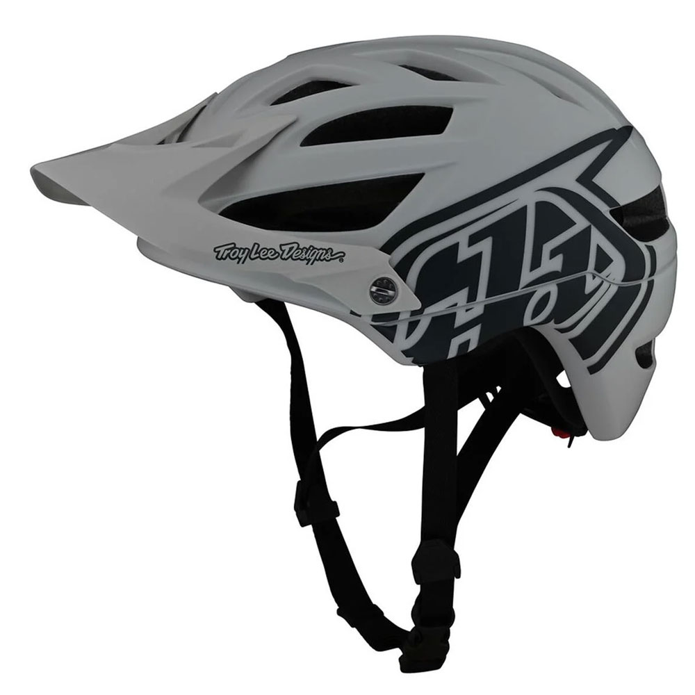 TROY LEE DESIGNS A1 MTB Helm Drone silber