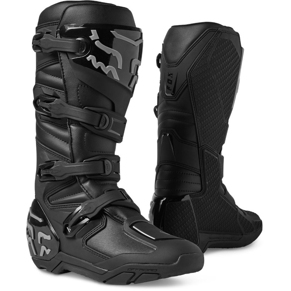 FOX COMP X BOOT Motocross Stiefel Schwarz