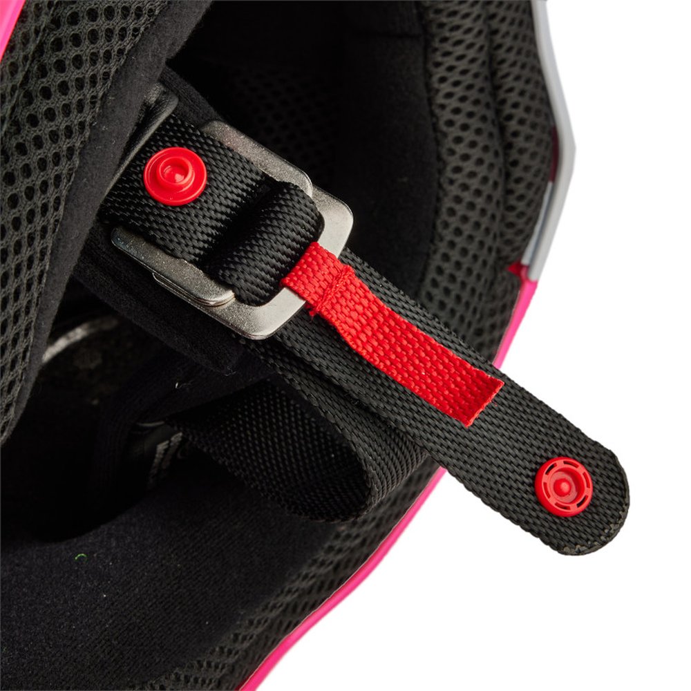 FOX V1 FLORA HELMET Motocross Helm Schwarz/Pink