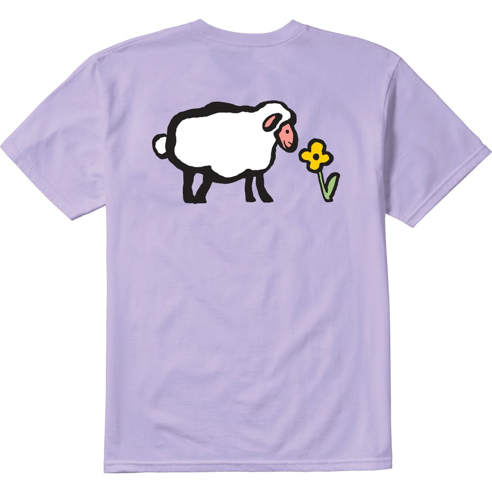 ETNIES Sheep Wash Tee T-Shirt lavender ETNIES Sheep Wash Tee T-Shirt lavender