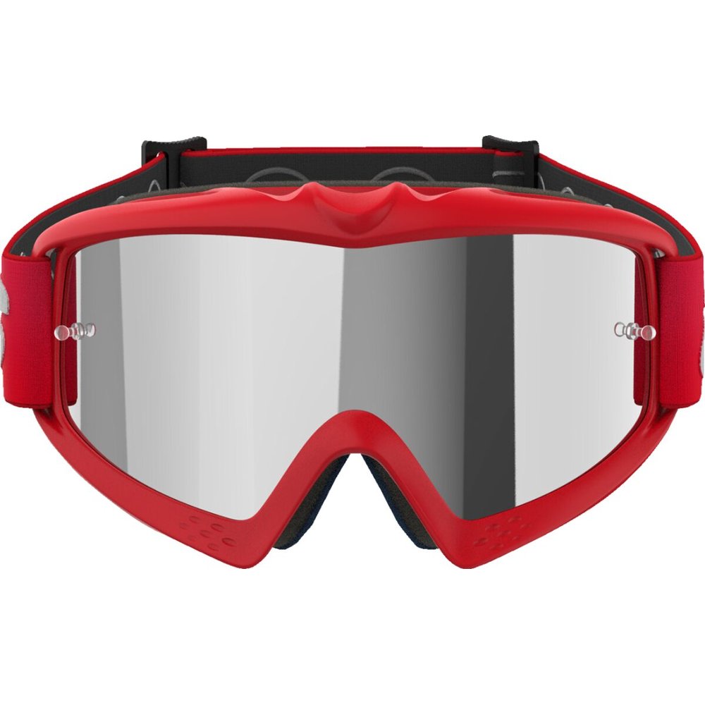 ALPINESTARS Bision Blaze Youth Kinder Brille rot silber verspiegelt