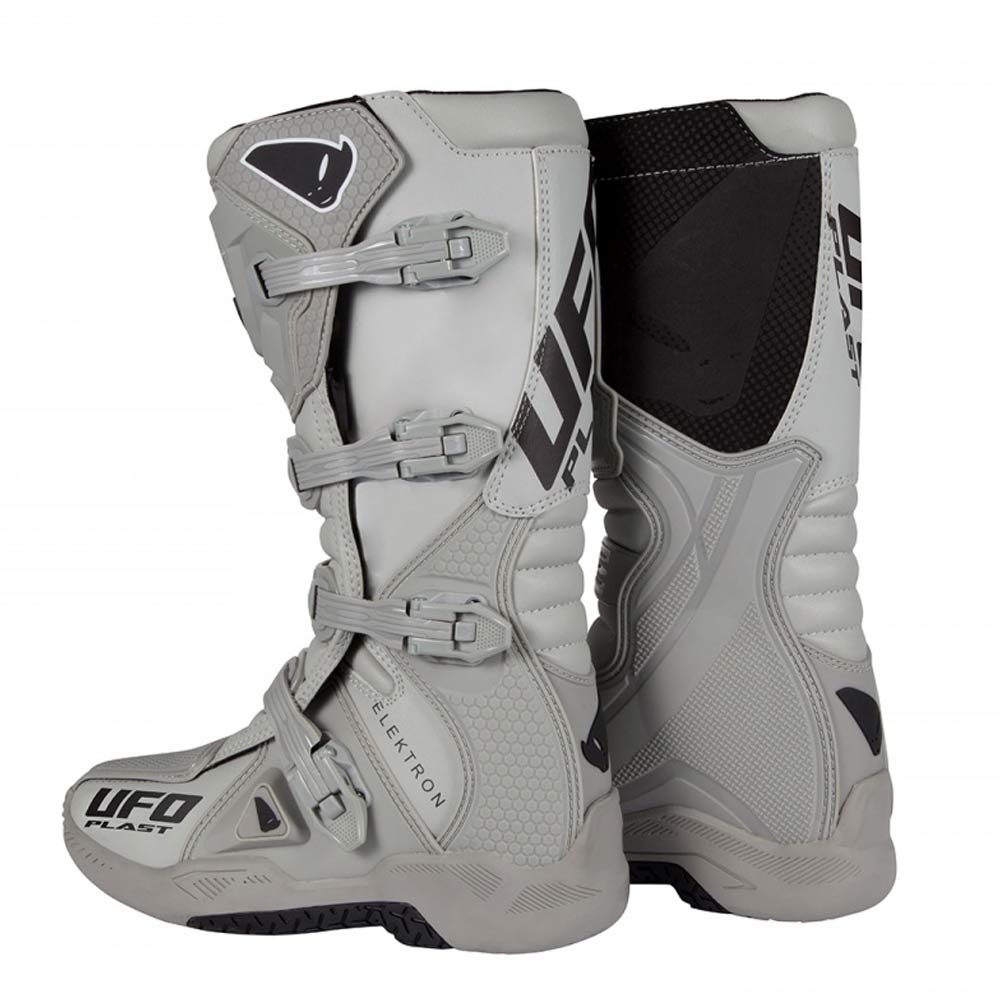 UFO Elektron Motocross Stiefel grau