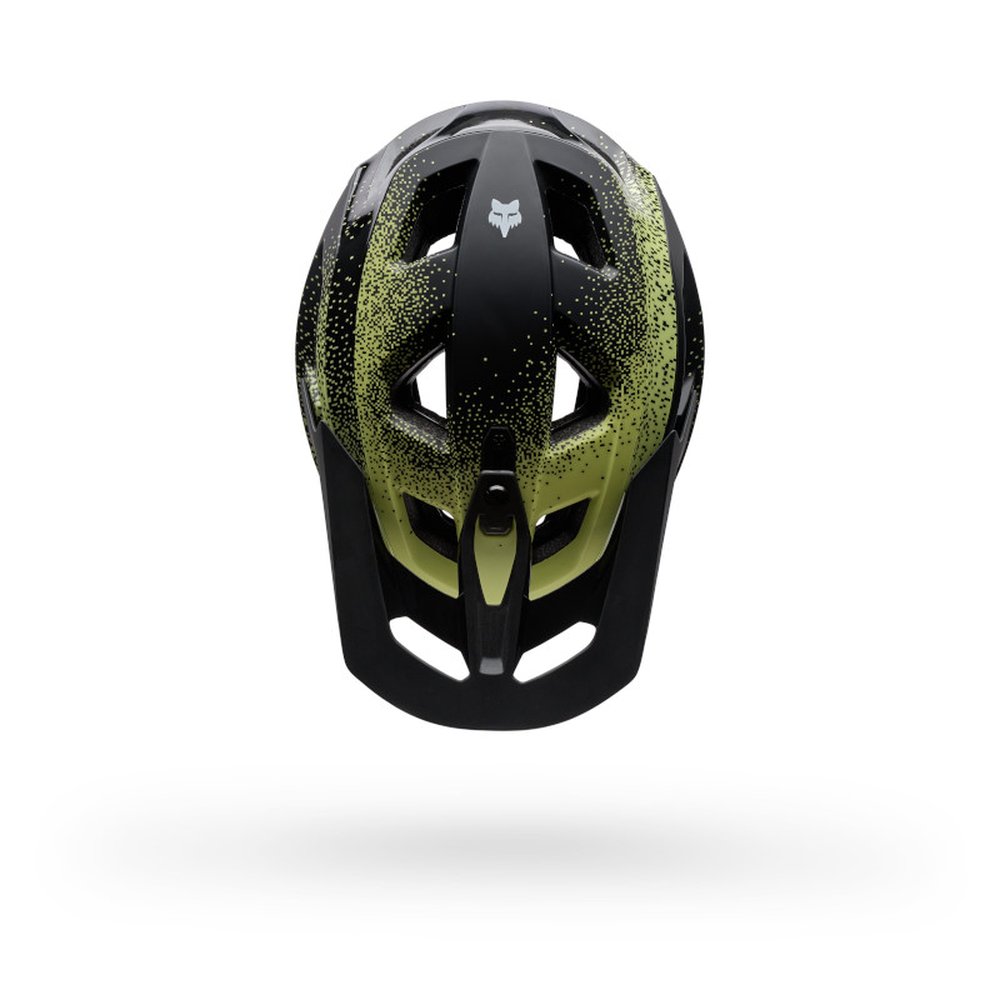 FOX SPEEDFRAME RS AURA CE Halbschale MTB Helm Limestone