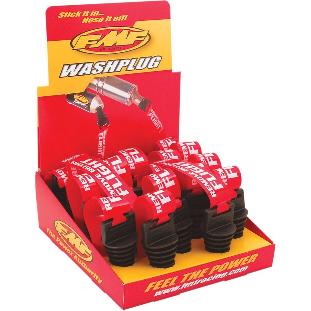 FMF 4-Takter Wash Plug Auspuffstopfen P.O.P. 20er Pack
