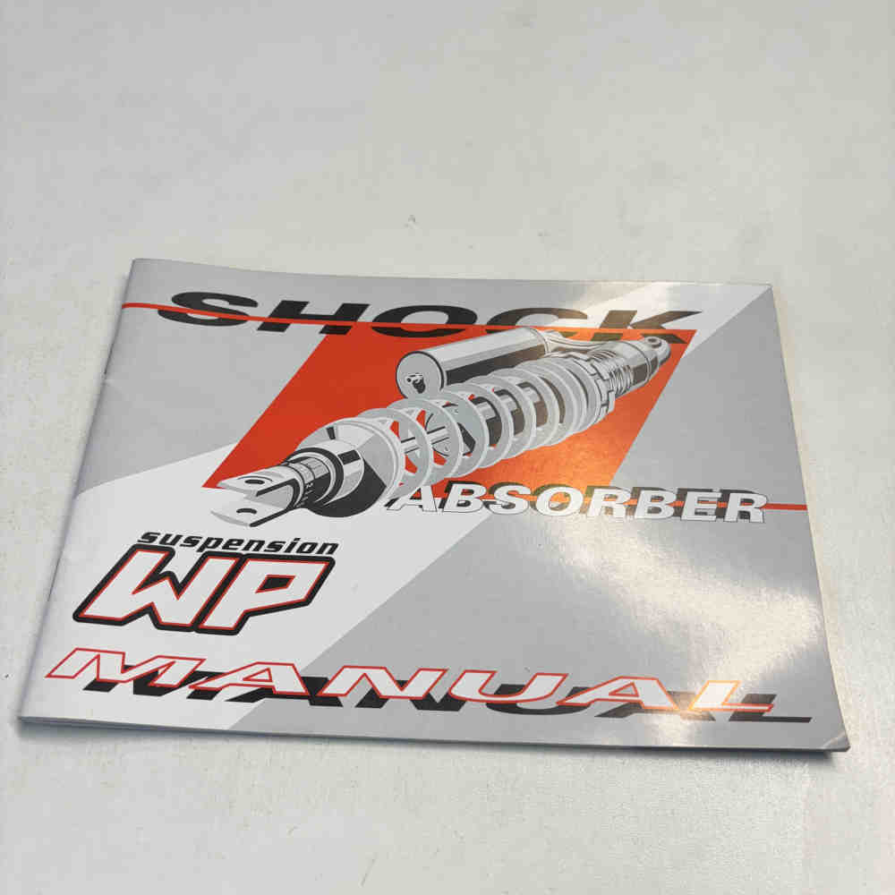 WP SUSPENSION Shock Absorber Betriebsanleitung Dämpfer-Service gebraucht