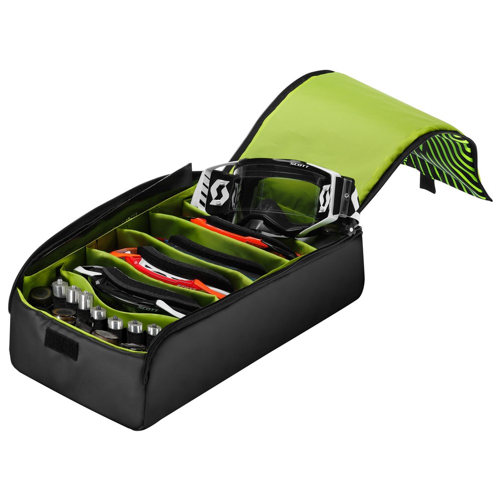 SCOTT Goggle Brillen Case schwarz neon gelb SCOTT Goggle Brillen Case schwarz neon gelb