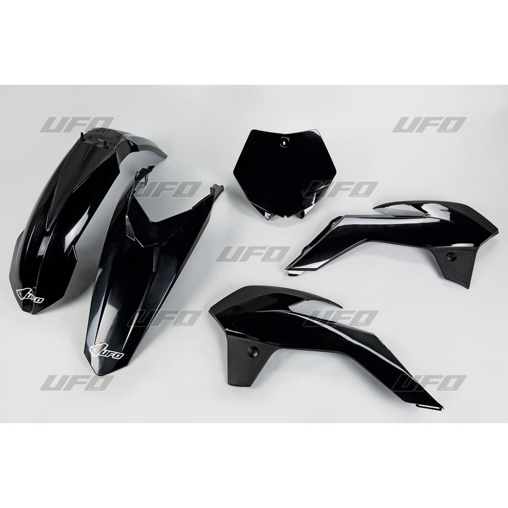 UFO Komplettes Karosserie-Kit Plastikteile KTM SX85 13-17 schwarz