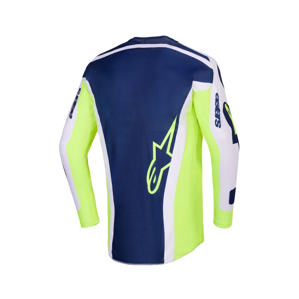 ALPINESTARS Racer Air Riway Jersey grau/gelb/blau ALPINESTARS Racer Air Riway Jersey grau/gelb/blau