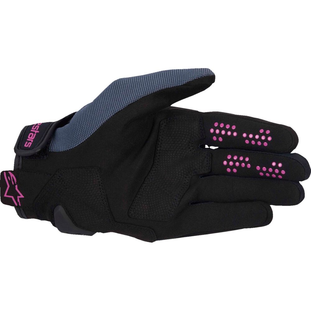 ALPINESTARS Stella Damen Chrome Handschuhe asphalt schwarz lila ALPINESTARS Stella Damen Chrome Handschuhe asphalt schwarz lila