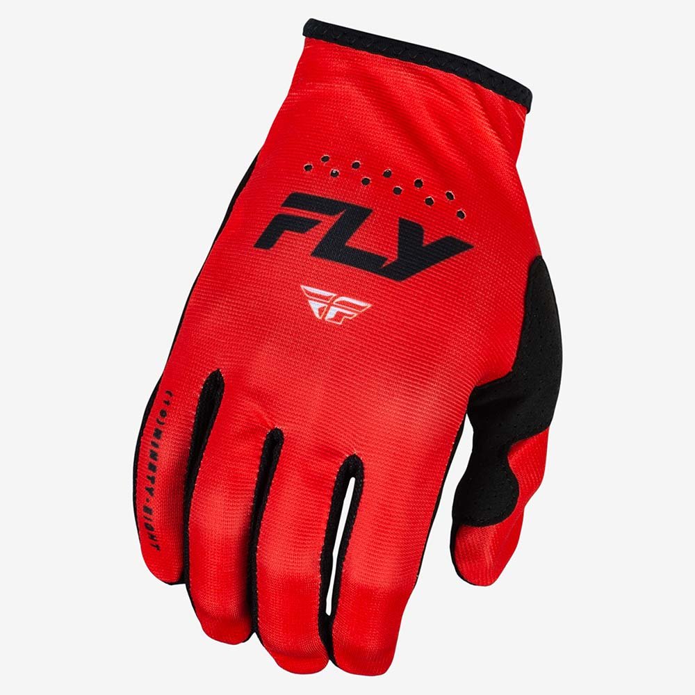FLY Lite Handschuhe rot schwarz FLY Lite Handschuhe rot schwarz