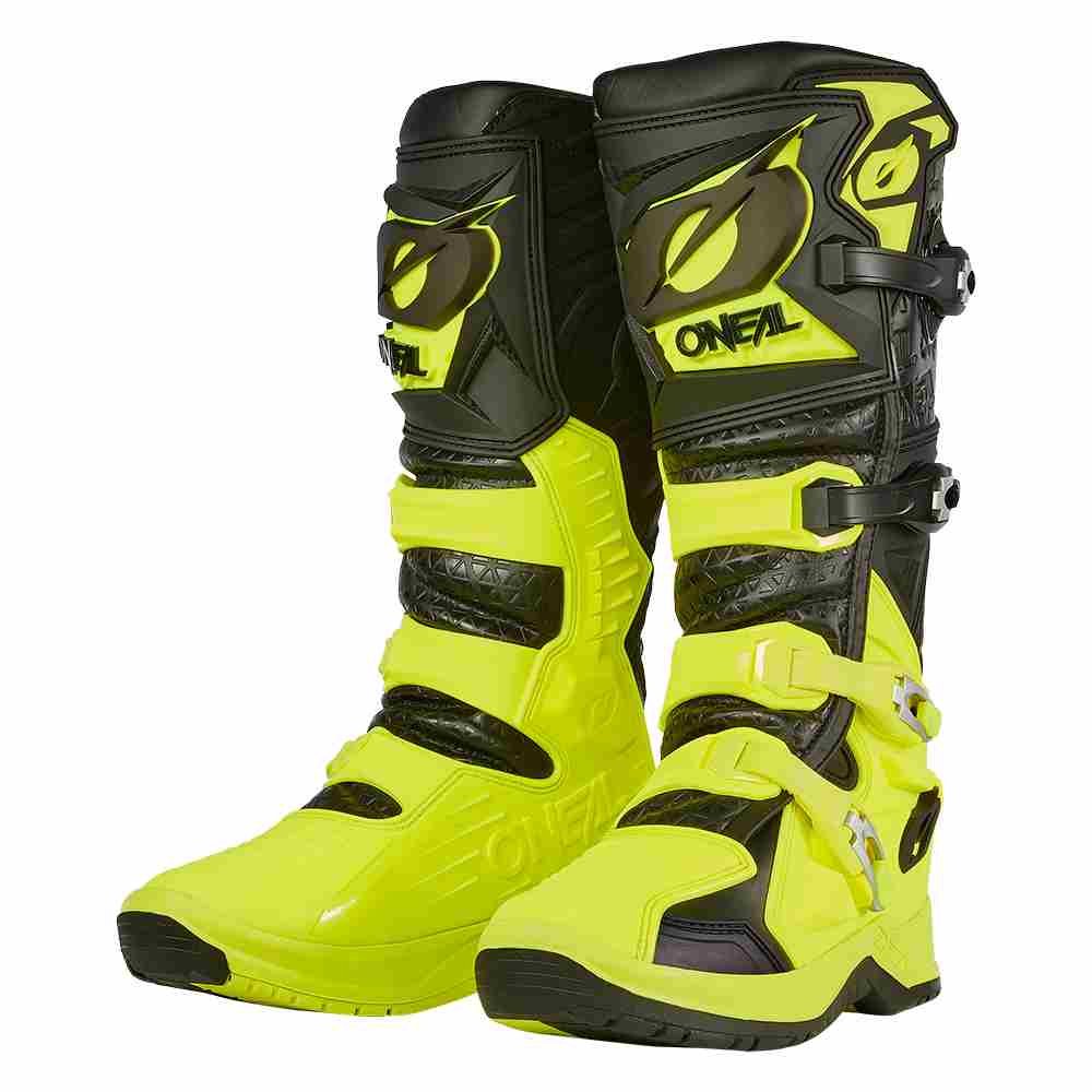 ONEAL RMX PRO Boot Motocross Stiefel schwarz neon gelb