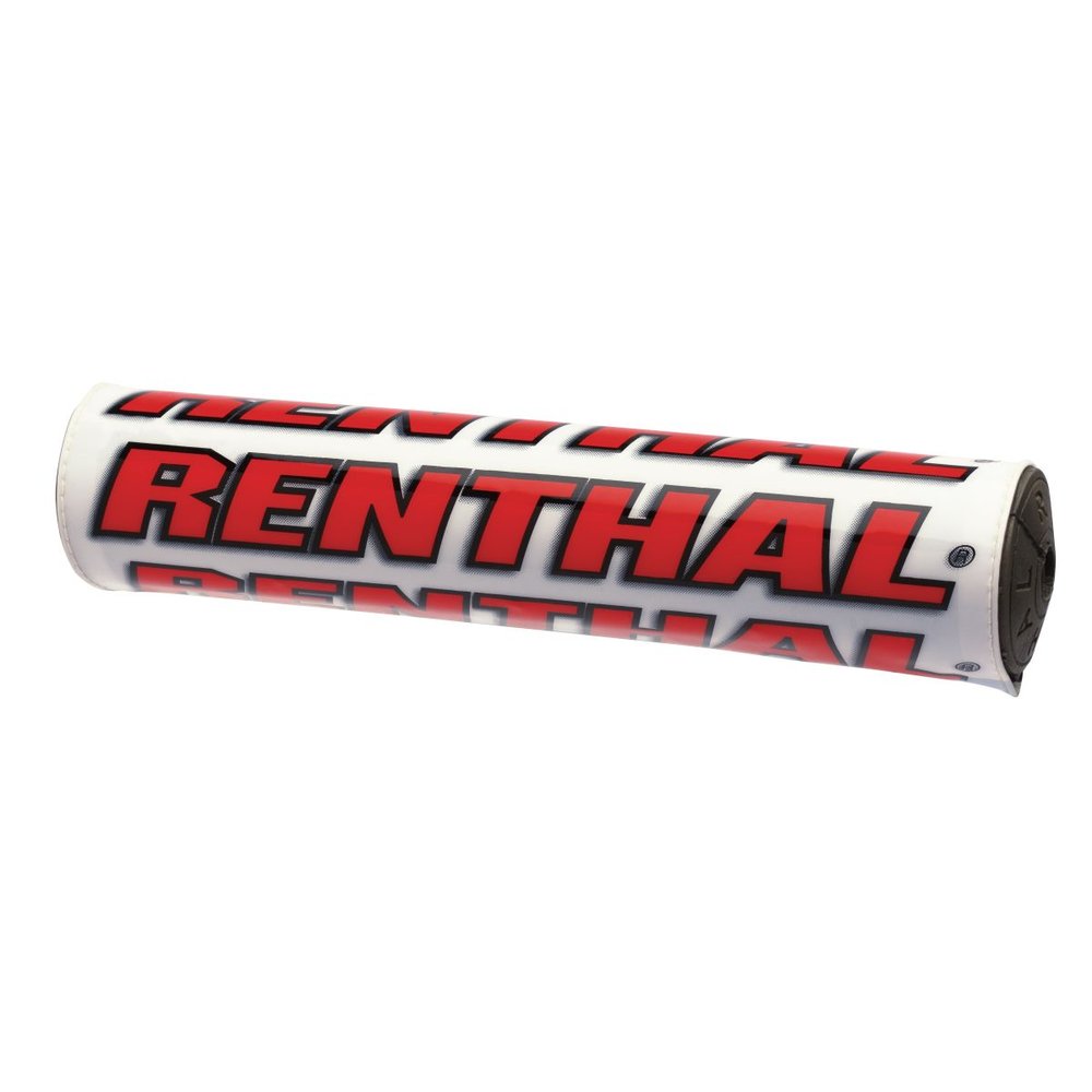 RENTHAL Motocross Lenkerpolster weiss/rot