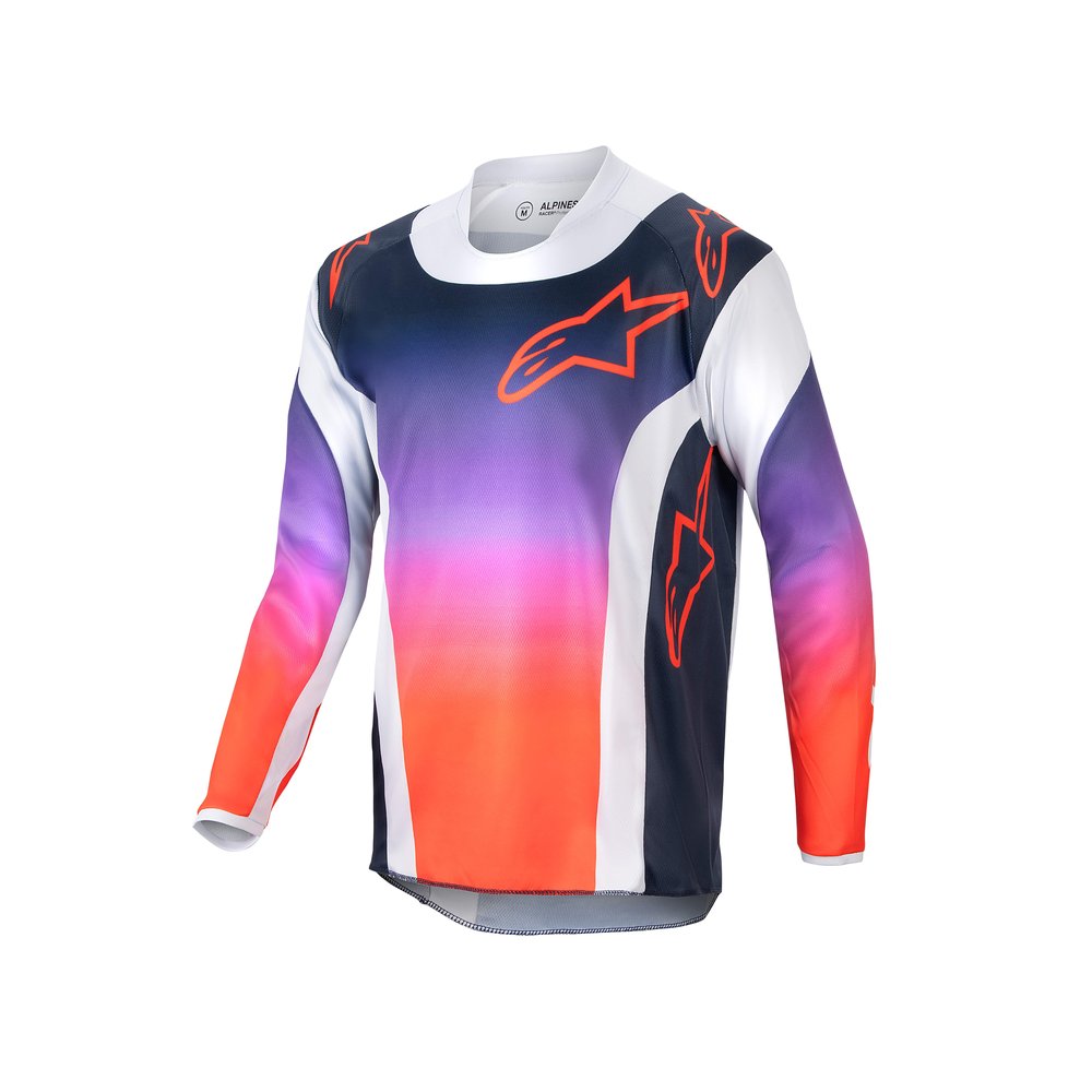 ALPINESTARS Racer Hoen Kinder Jersey grau orange blau