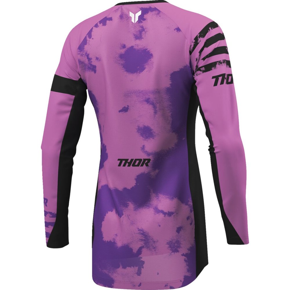 THOR Launchmode Bleach Frauen Jersey schwarz/pink/dunkel grau