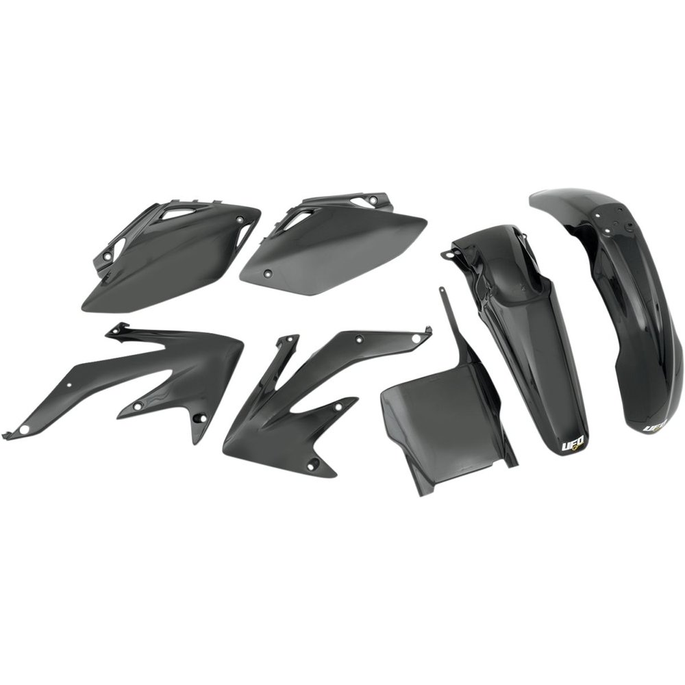 UFO Komplettes Karosserie-Kit Plastikteile Honda CRF450 07 schwarz