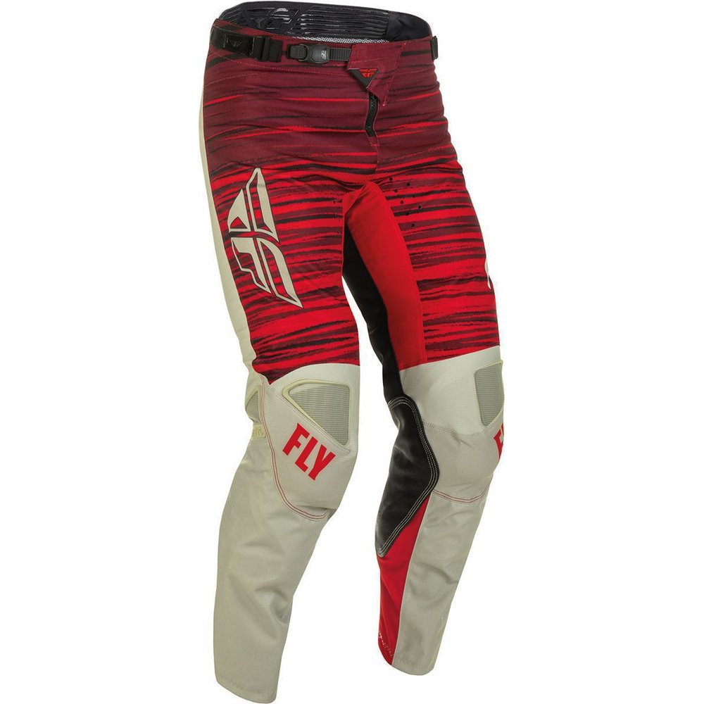 FLY Kinetic Wave Motocross Hose hell grau rot