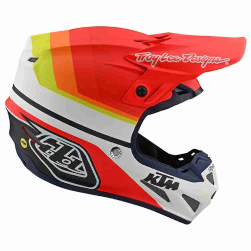 TROY LEE DESIGNS SE4 ECE Composite MIPS Motocross Helm KTM mirage