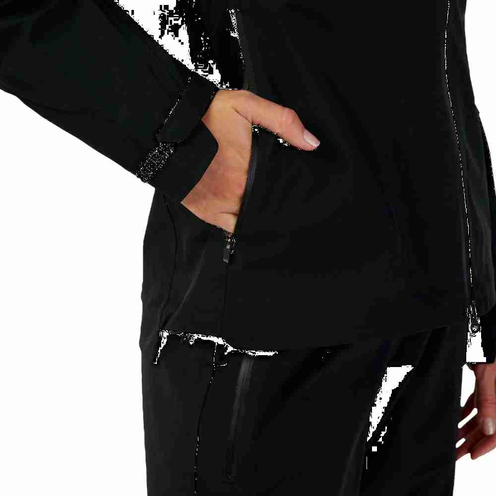 FOX WOMEN DEFEND 3L WATER JACKET Regenjacke für Frauen Schwarz