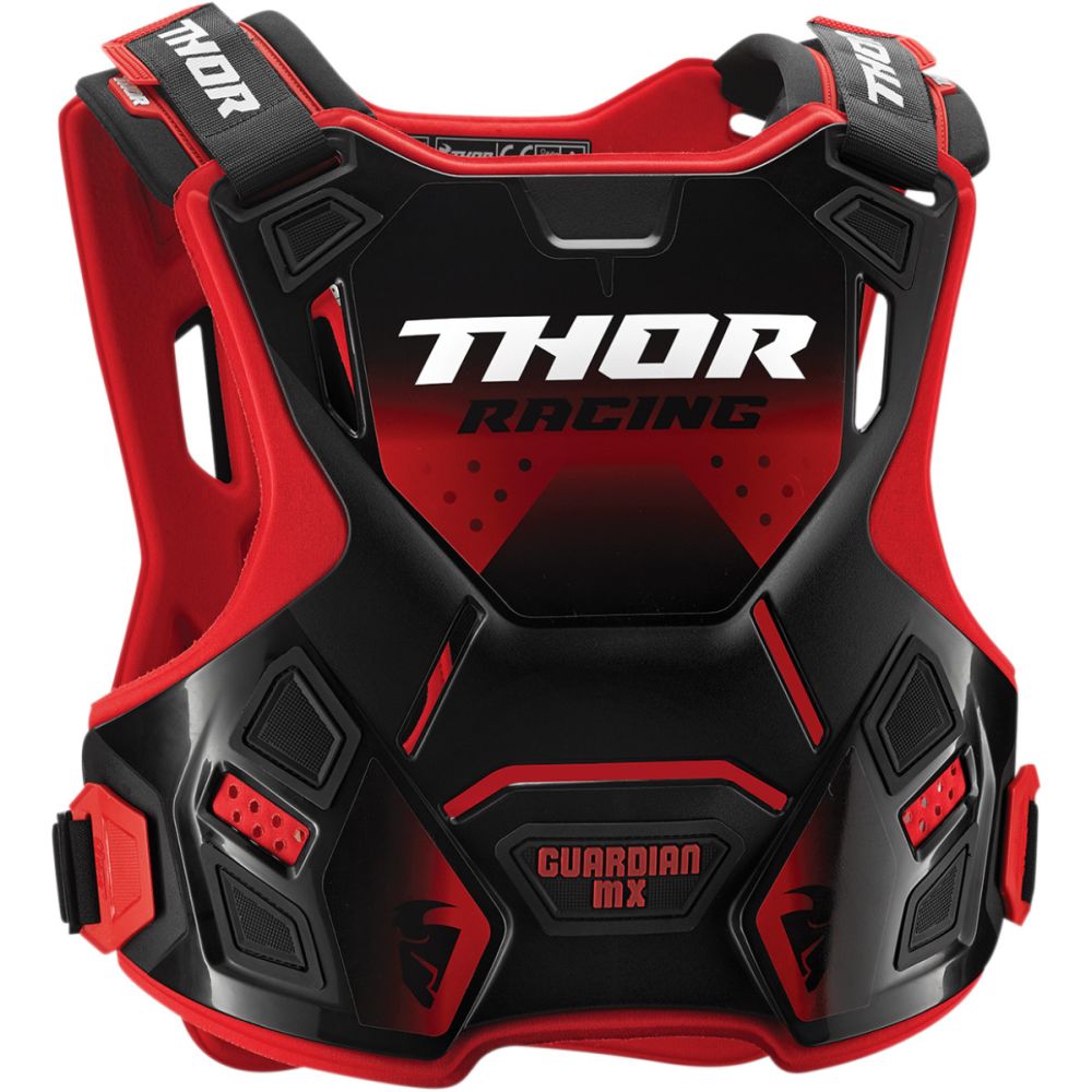 THOR Guardian MX MTB Brustpanzer rot schwarz