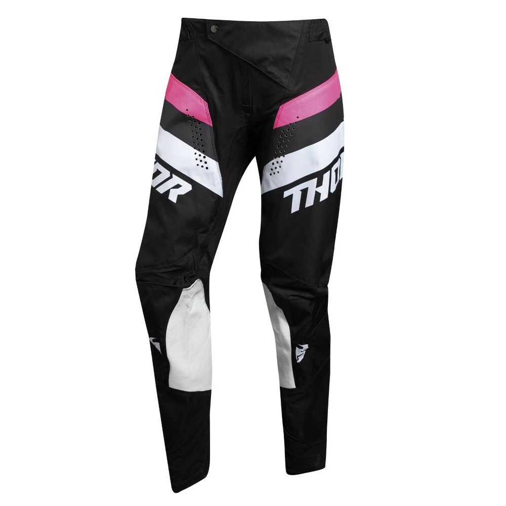 THOR Pulse Frauen Motocross Hose schwarz pink
