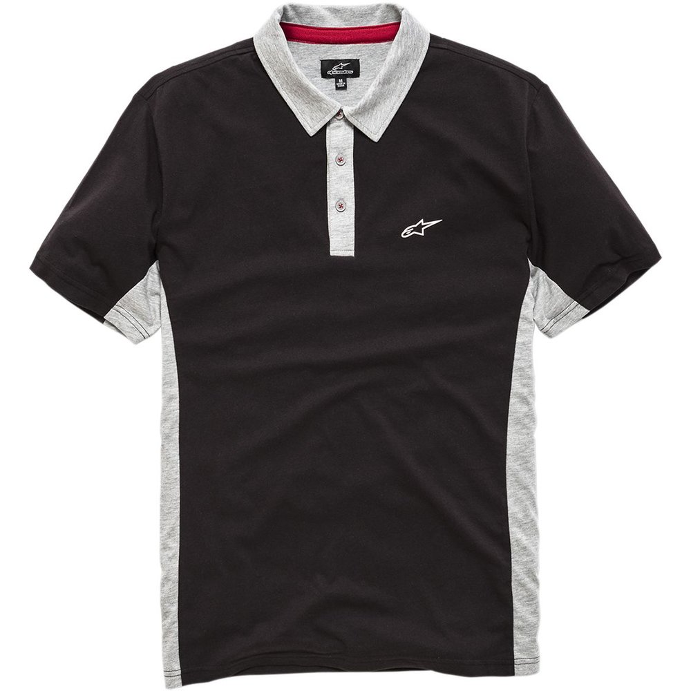 ALPINESTARS Champion Polo T-Shirt schwarz grau