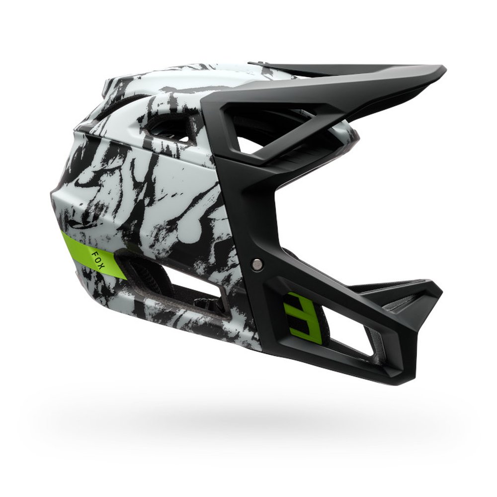 FOX YOUTH PROFRAME THRIVE CE Fullface MTB Helm für Kinder weiss