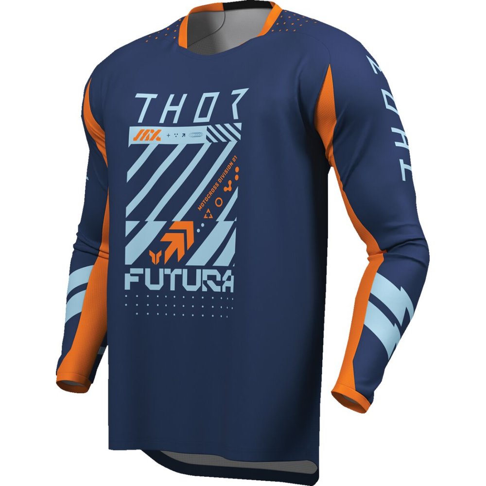 THOR Launchmode Futura Youth Kinder Jersey navy blau/orange THOR Launchmode Futura Youth Kinder Jersey navy blau/orange