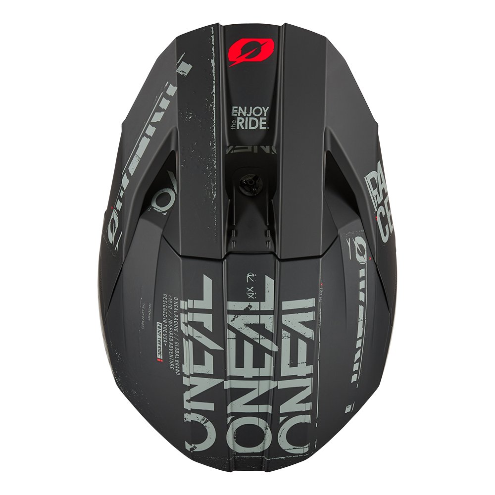 ONEAL 3SRS Motocross Helm Static schwarz grau ONEAL 3SRS Motocross Helm Static schwarz grau