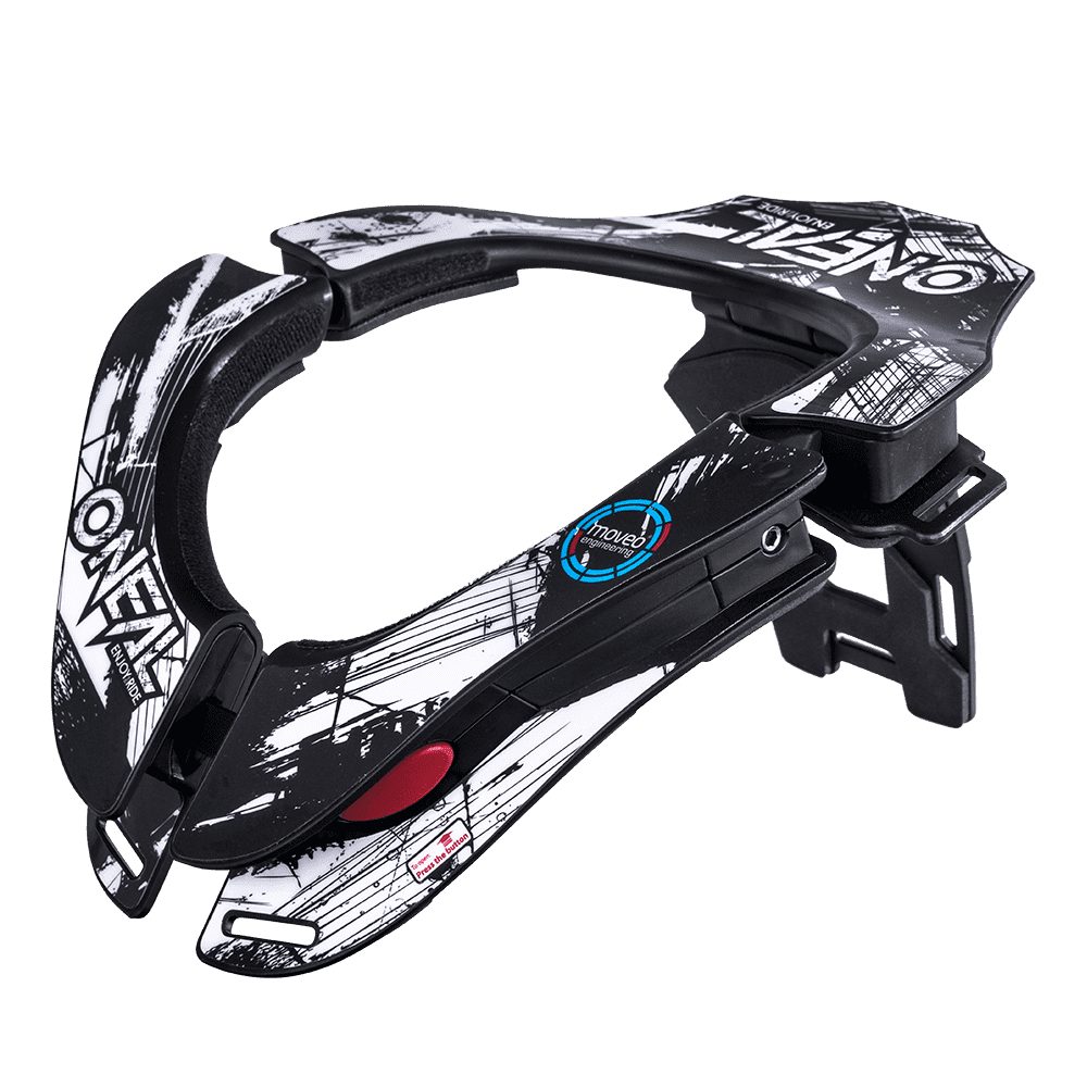 ONEAL Tron Shocker MX Neckbrace schwarz weiss