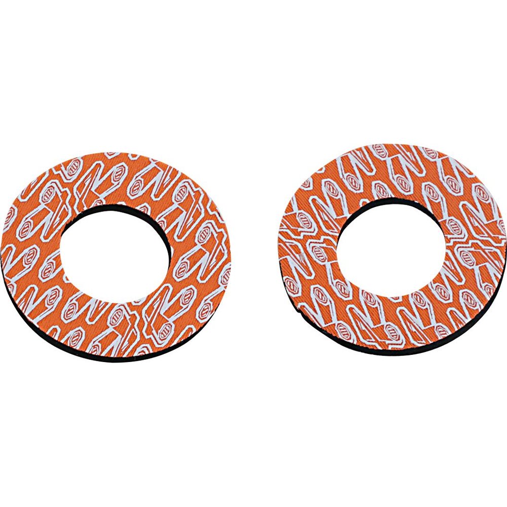 RENTHAL Offroad Dual-Compound Griffe Donutz weiss/orange RENTHAL Offroad Dual-Compound Griffe Donutz weiss/orange