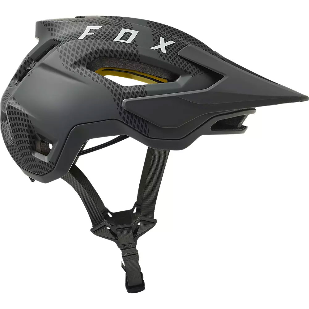 FOX Speedframe MTB Helm grau camo